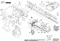 Bosch 0 602 492 443 EXACT 908 Cordless Screw Driver Spare Parts